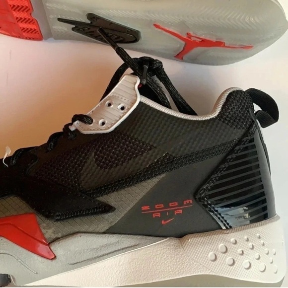 Nike Air Jordan Zoom 92 Black Cement Men’s 8 CK9183-001 New - Picture 2 of 8